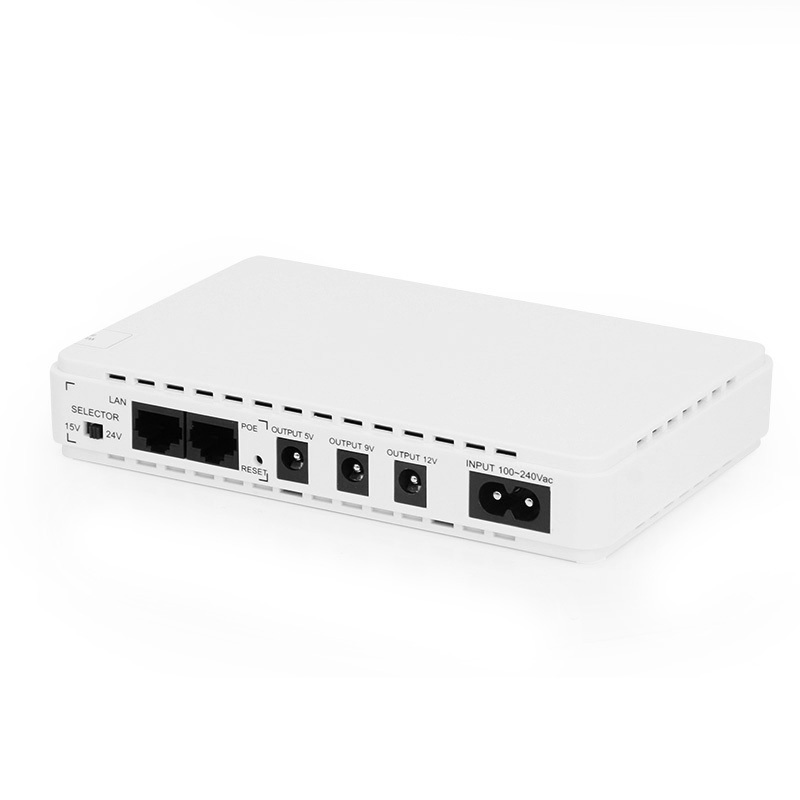 10000mAh UPS 9V 12V DC Uninterruptible Power Supply, Mini UPS Battery Backup