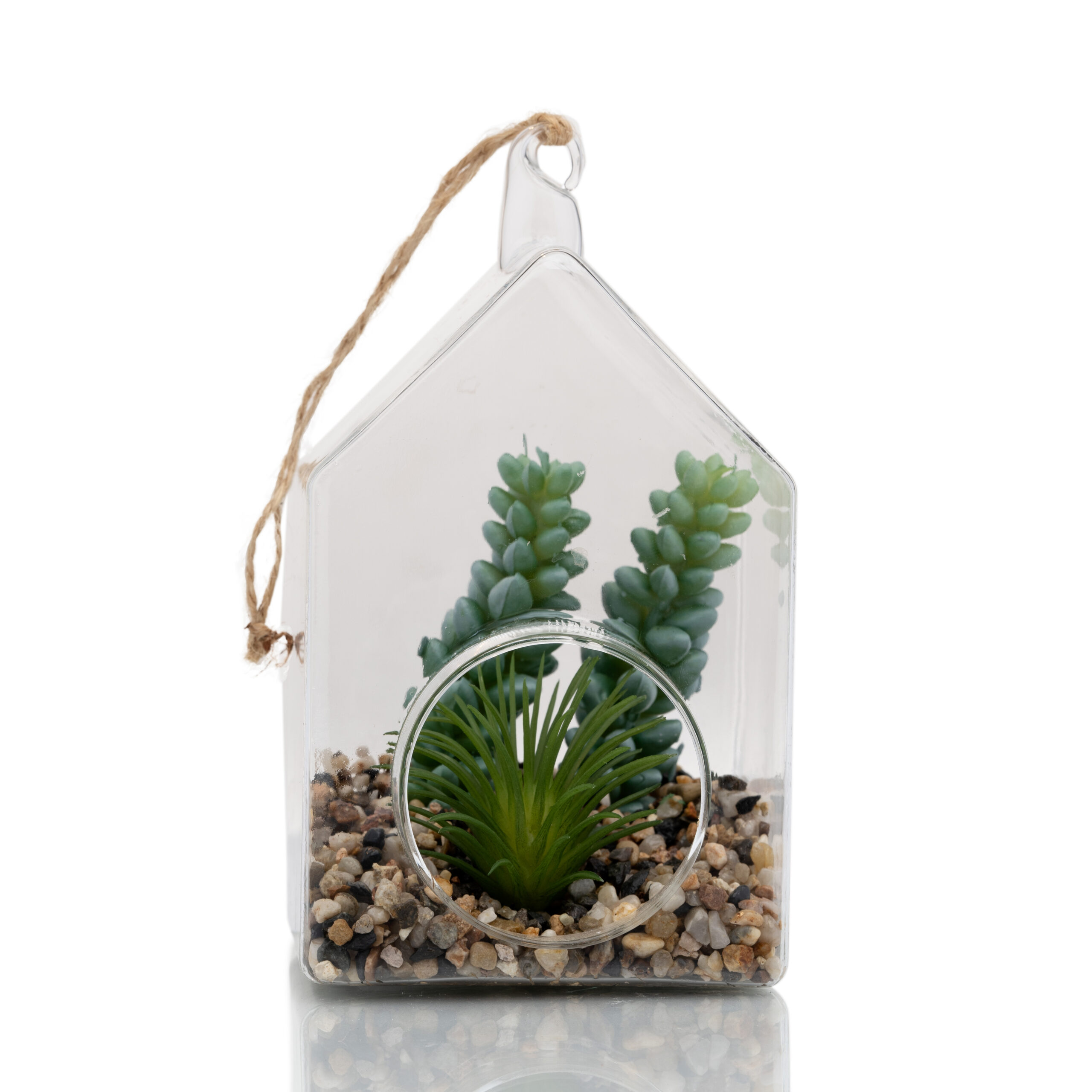 Hanging Glass Terrarium – H02FL397