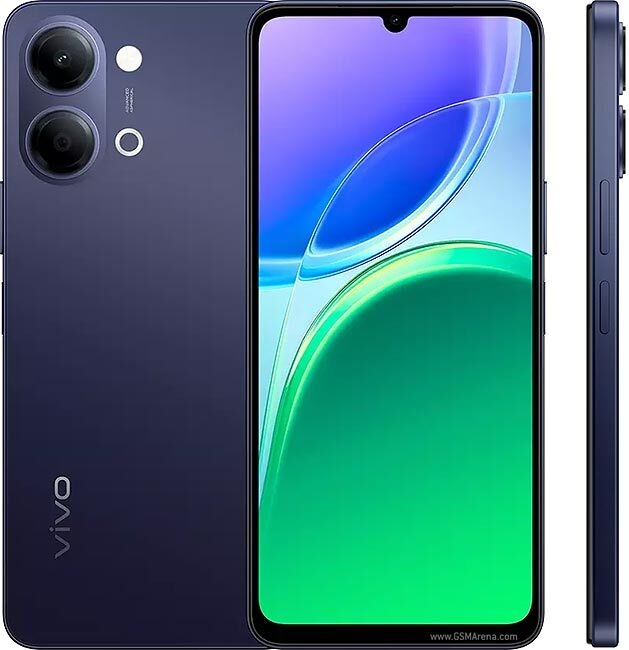 New Arrival Vivo Y05 6.74" Display, 128GB+4GB 64GB+ 4GB RAM (Up to 8GB RAM) 6500mAh (Dual Sim) (1 Year Warranty) - Black