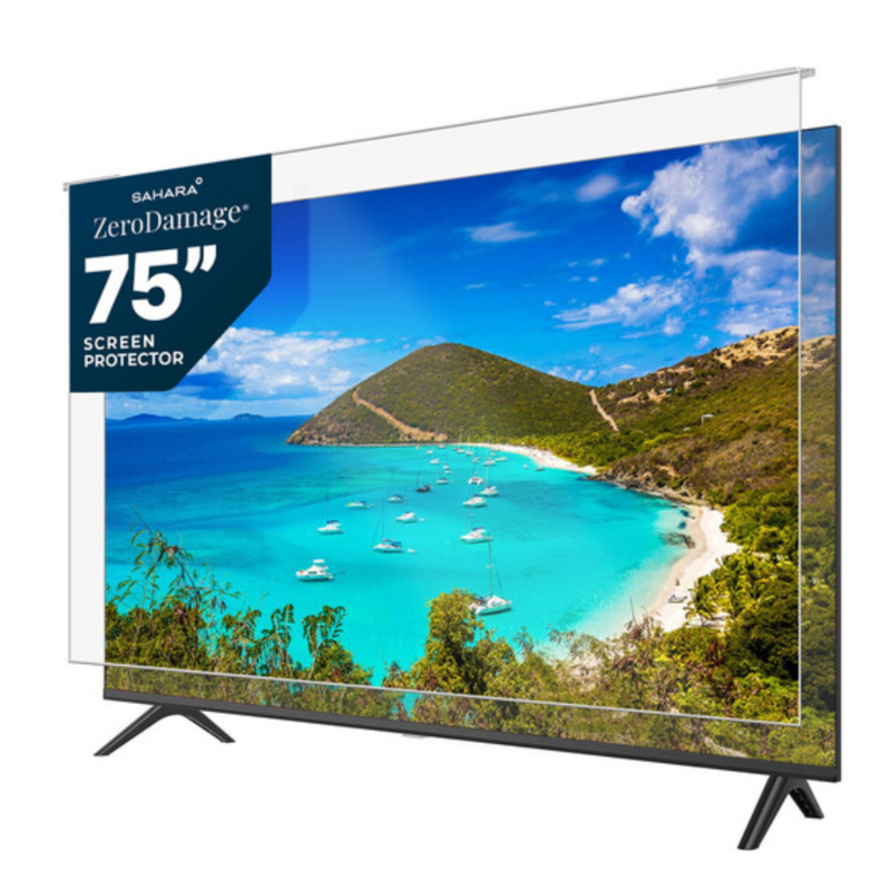 75 Inch TV Protector – Anti-Glare, Easy Installation