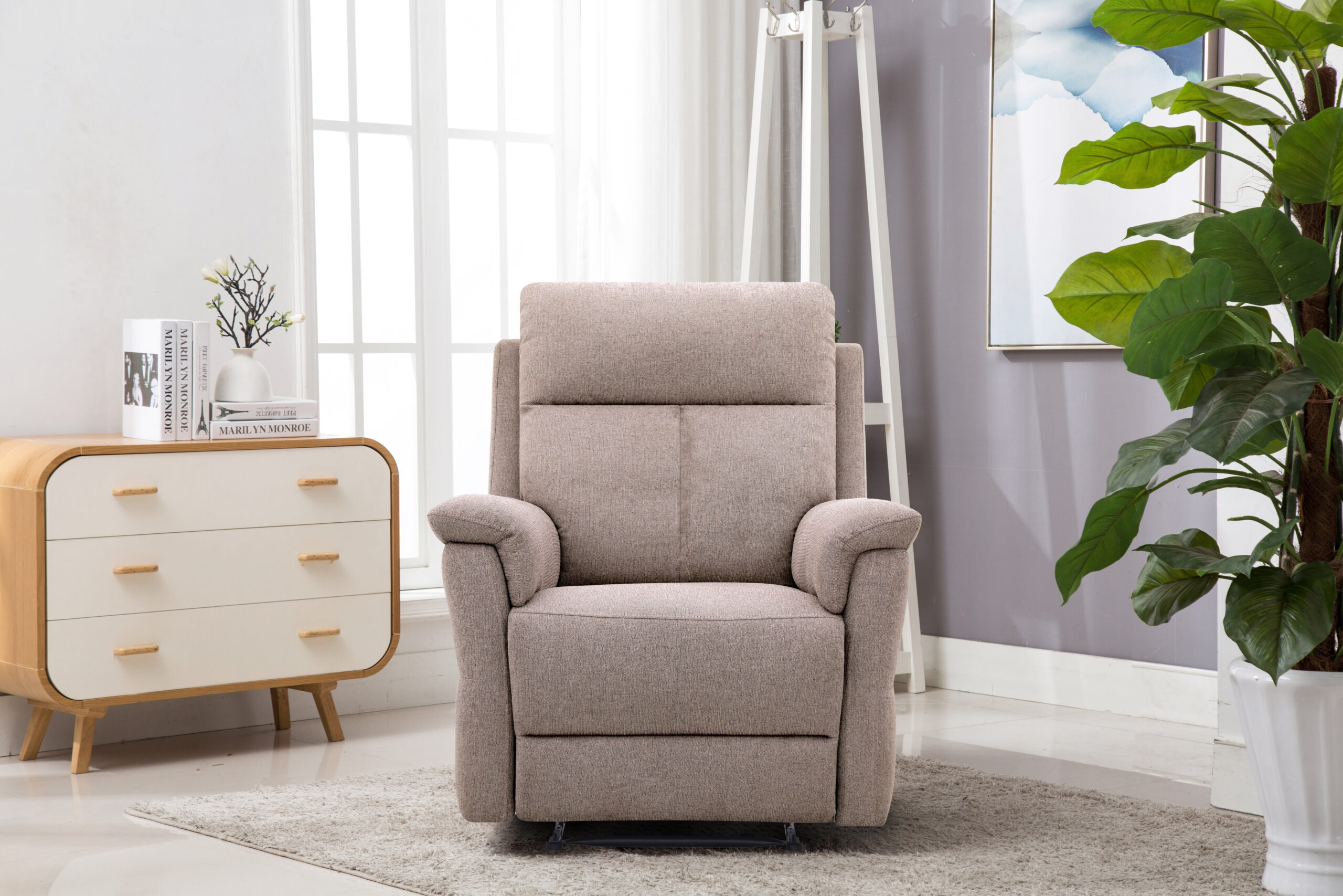 Milo 5 Seater Recliner Set – Mocha