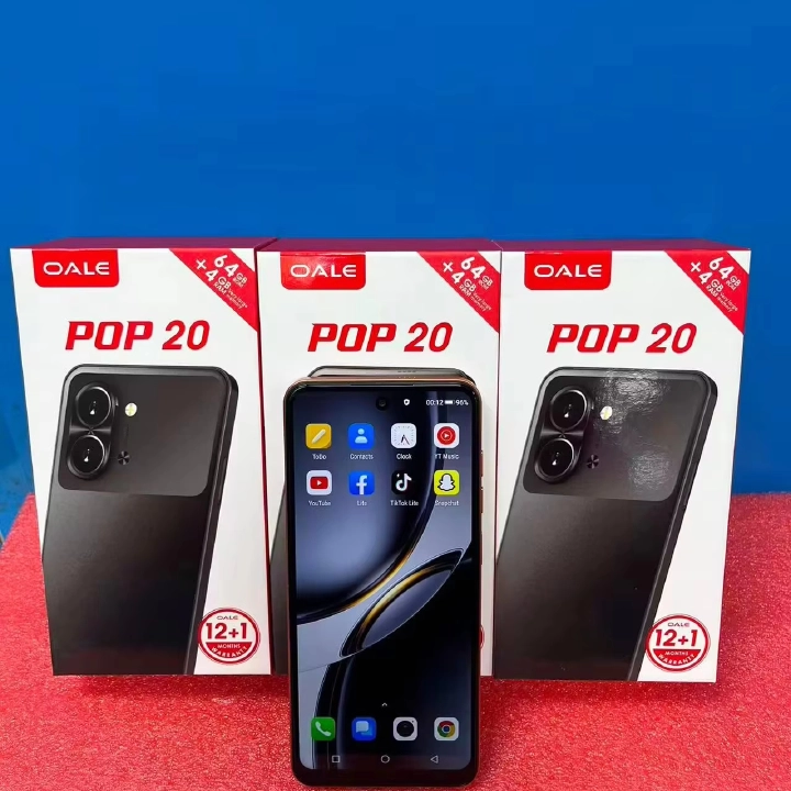 [NEW ARRIVAL] OALE POP 20 STORAGE 64GB ROM+4GB RAM SCREEN 6.6’’ DUAL SIM PHONE SIDE FINGERPRINT TYPE-C CHARGER REAR CAMERA 8MP+FRONT 5MP ANDROID 13 SMART PHONE ON