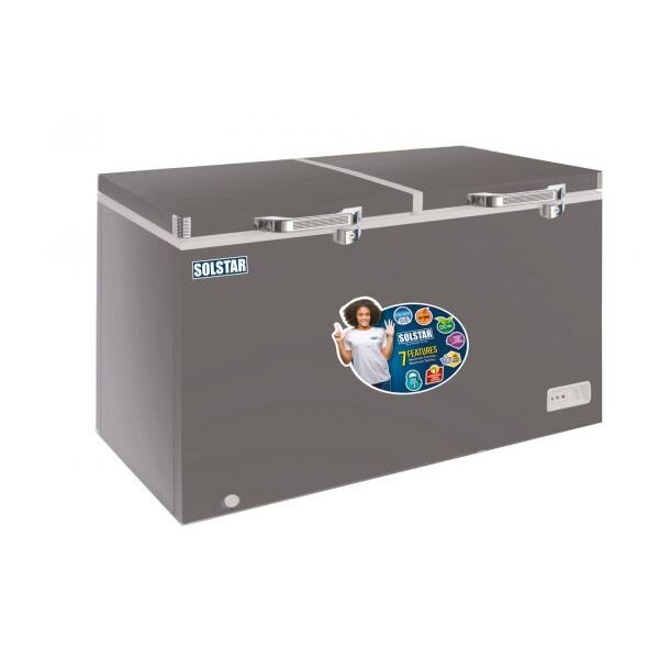 SOLSTAR 431L Double Door Freezer – Model CF679ECDGSLBSS
