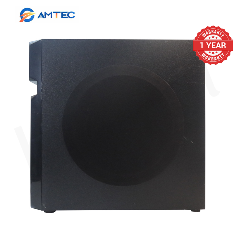 Amtec AM-01 2.1CH Soundbar Home Theater System With 5.25" Extra Bass Subwoofer,3D Sound, Bluetooth, FM, USB/SD, Woofer Speaker System With 45W RMS 20000W PMPO