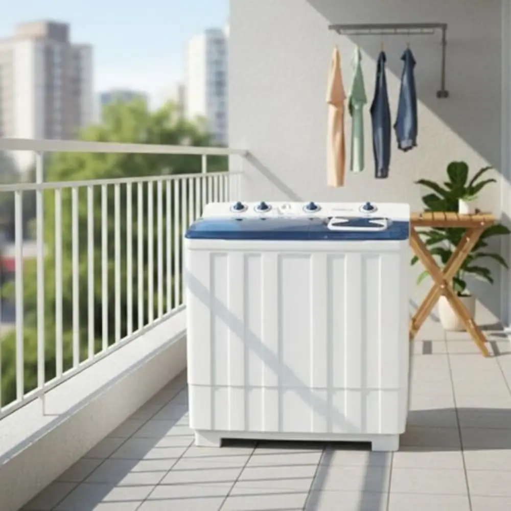 Vision Plus 10KG Twin Tub Top Load Washing Machine