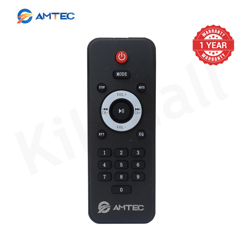 Amtec AM-02 2.1CH Soundbar Home Theatre Subwoofer Speaker System, 45W RMS 20000W PMPO, AC/DC Powered Bluetooth FM USB SD AUX Woofer With Remote Control, 5.25 Inch Bass Driver