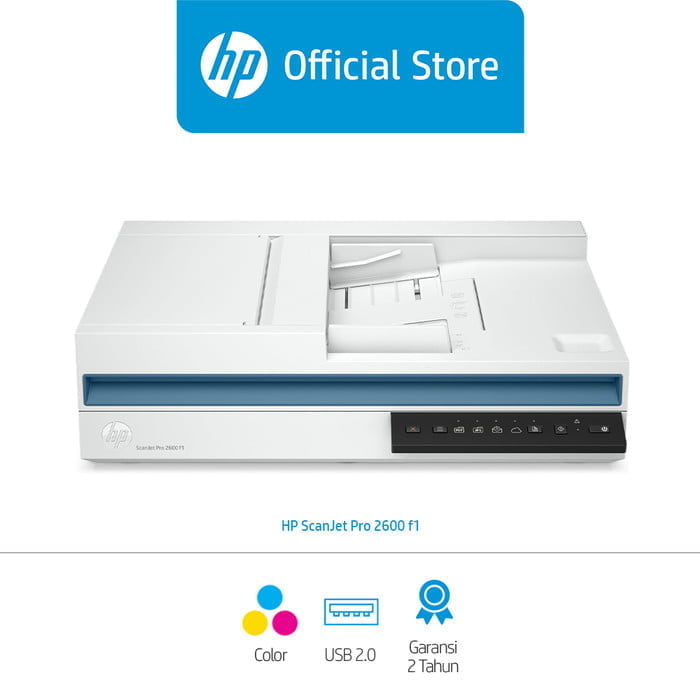 HP ScanJet Pro 2600 f1 20G05A Flatbed/ADF Duplex CIS Document Scanner