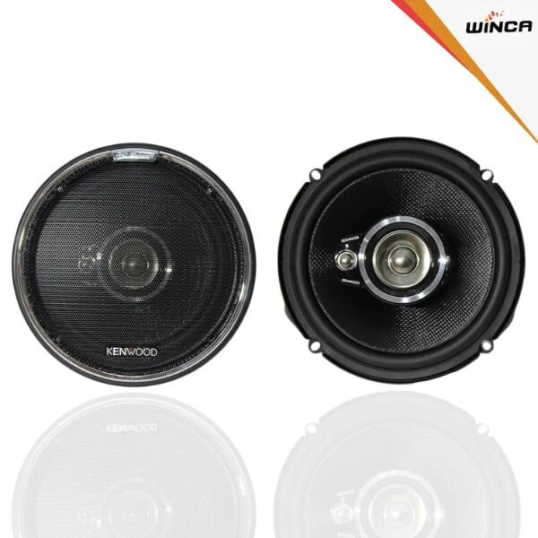Kenwood KFC-HQR1600 – 6.5 Inch  3-Way Car Speakers, 400W