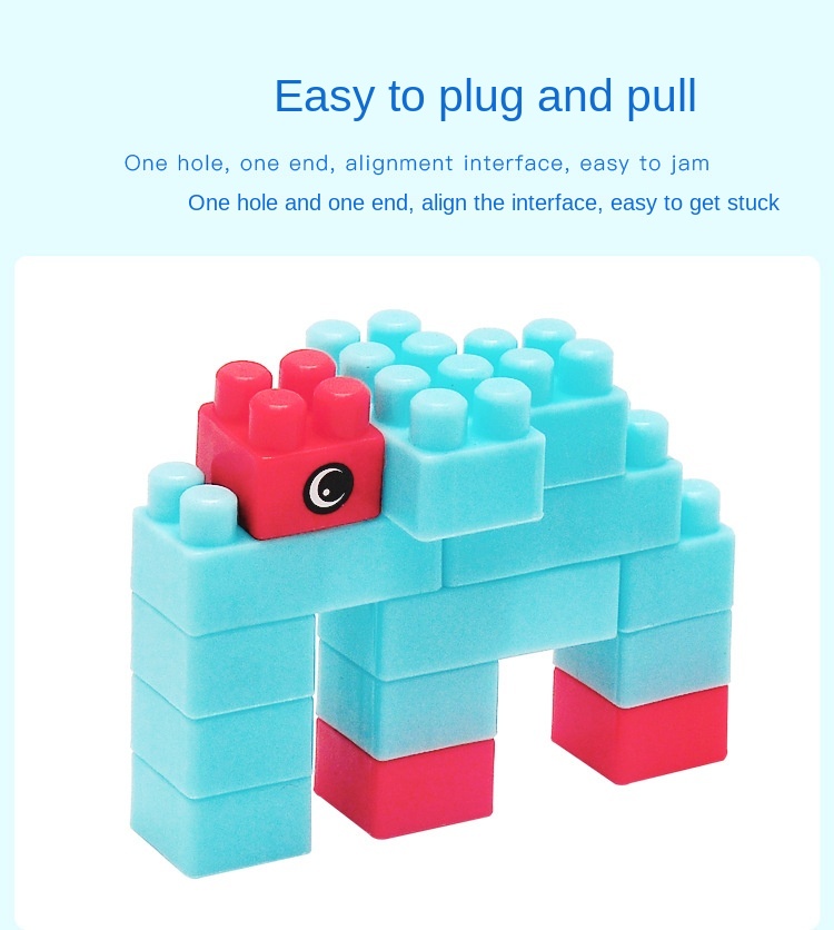 108 Pcs Kids Children DIY Puzzle Building Blocks Learning Educational Toys christmas gifts Baby Educational Toys