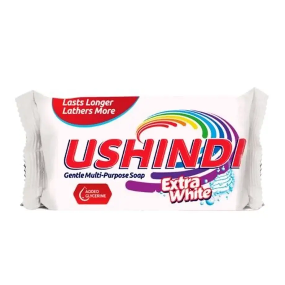 Ushindi White Bar Soap 175G