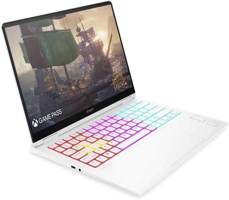 HP OMEN Transcend 14 Gaming Laptop | Intel Core Ultra 7 155H | 16GB RAM | 1TB SSD | NVIDIA GeForce RTX 4060 8GB | 2.8K 120Hz Display | RGB Backlit Keyboard - Techsavvy Solutions