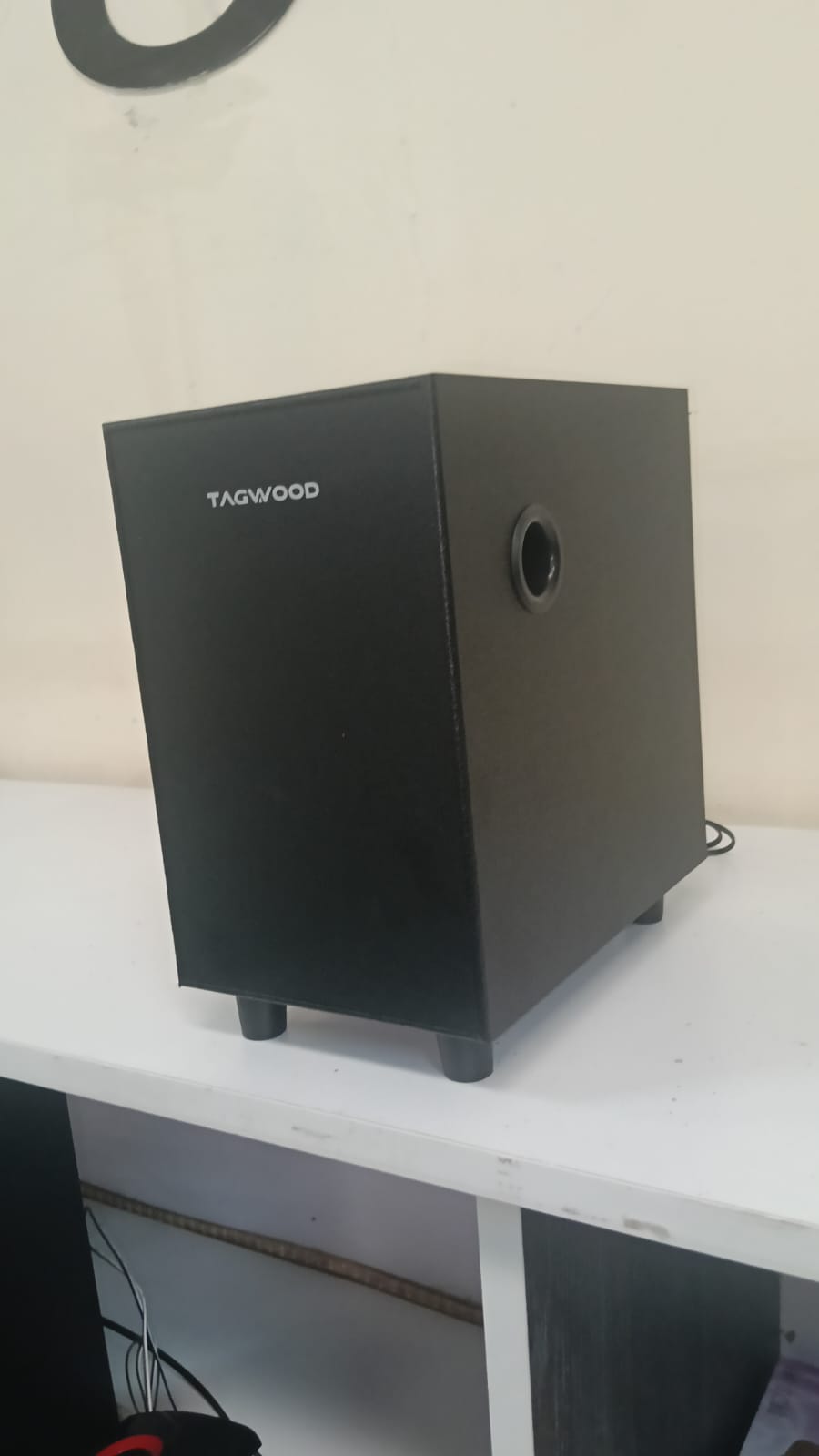 Tagwood 12000W 2.1CH Multimedia Bluetooth Woofer Speaker System Subwoofer Soundbar BT 6.0 /USB/SD/FM AC/DC System Soundbar with Remote Control S5 Speaker bass
