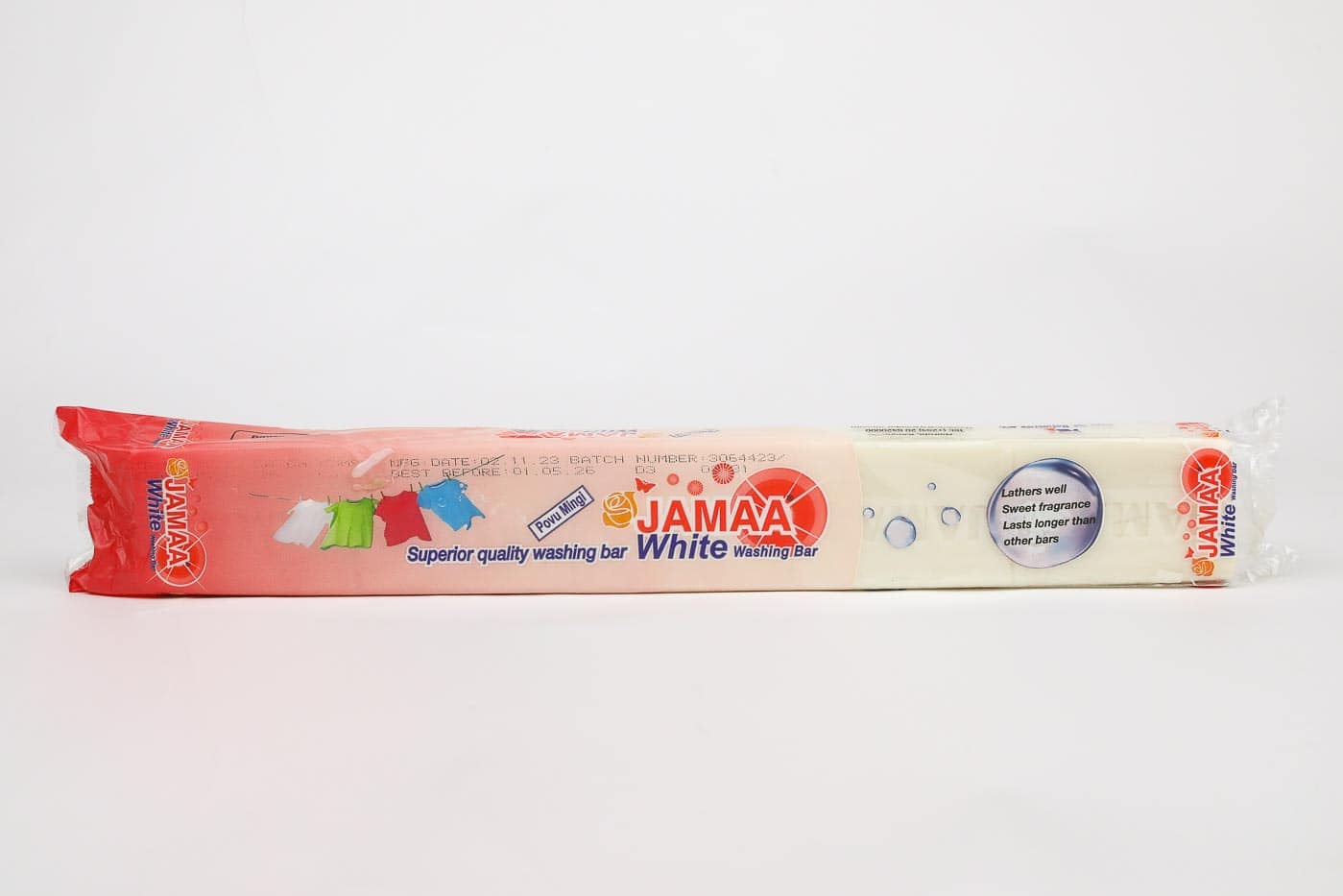 Jamaa Laundry Bar Soap White – 800g