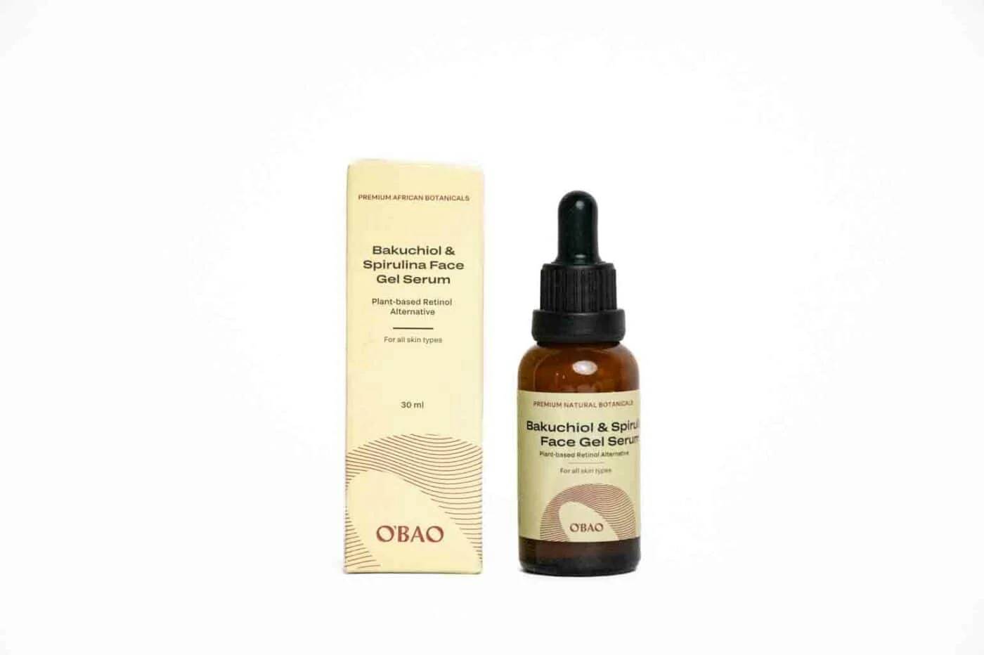 O’Bao Bakuchiol & Spirulina Serum – 30ml