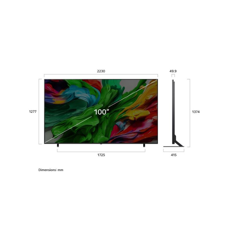 LG 100 Inch 4K QNED MiniLED Smart TV 100QNED86A6