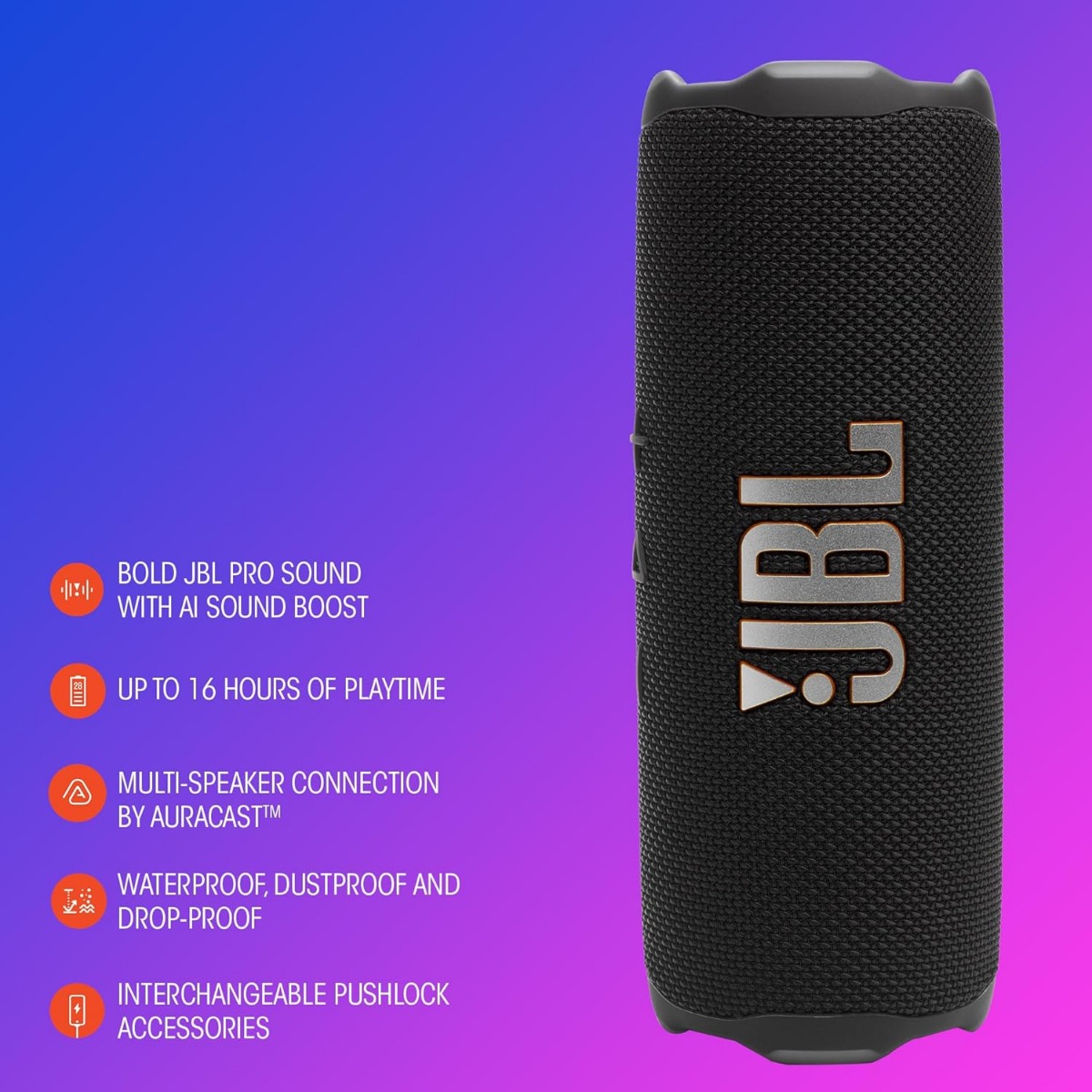 JBL Flip 7 Portable Bluetooth Speaker