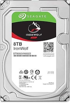 Seagate IronWolf NAS Hard Drive 8TB - ST8000VN004