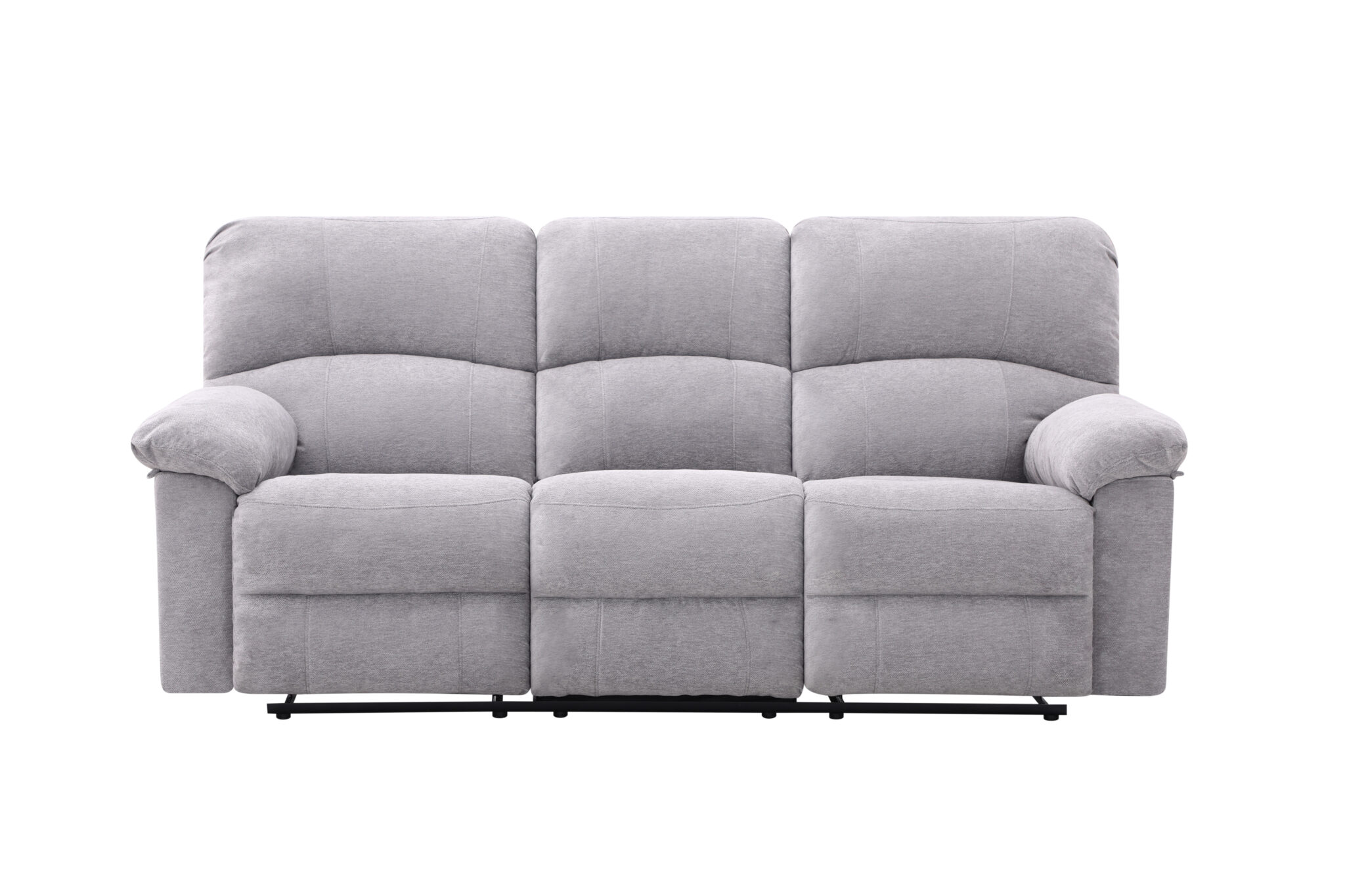 New Fabio 5 Seater Recliner – Light Grey