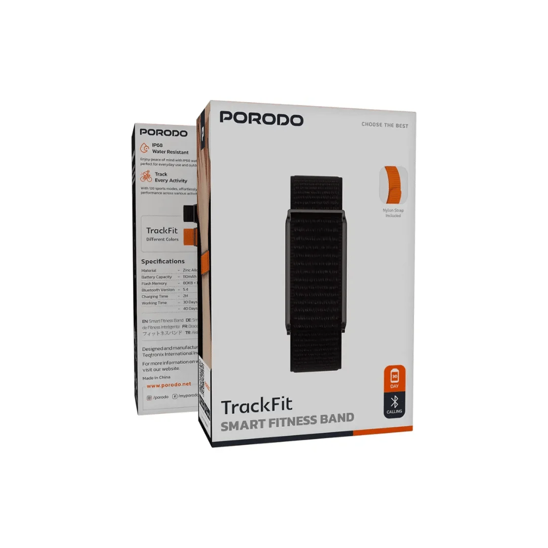 Porodo TrackFit Smart Fitness Band - Phones Store Kenya
