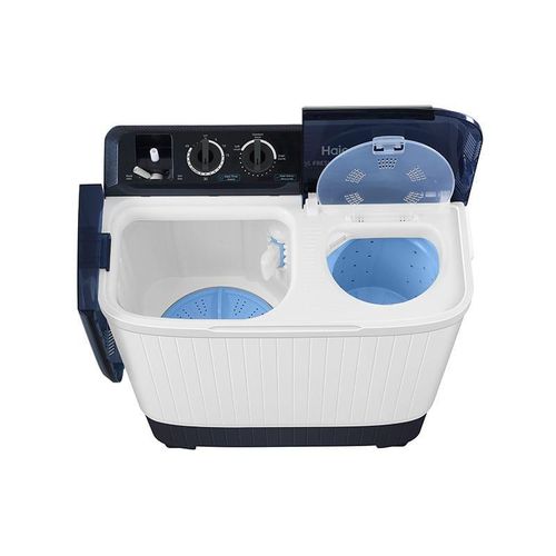 Haier 10kgs Wash and Spin HTW100-M1217 Top Load Twins Tub Semi Automatic Washing Machine