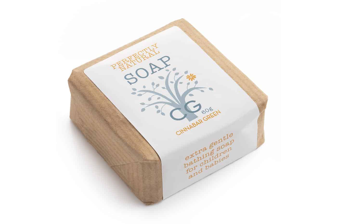 Cinnabar Green Baby Soap – 60g