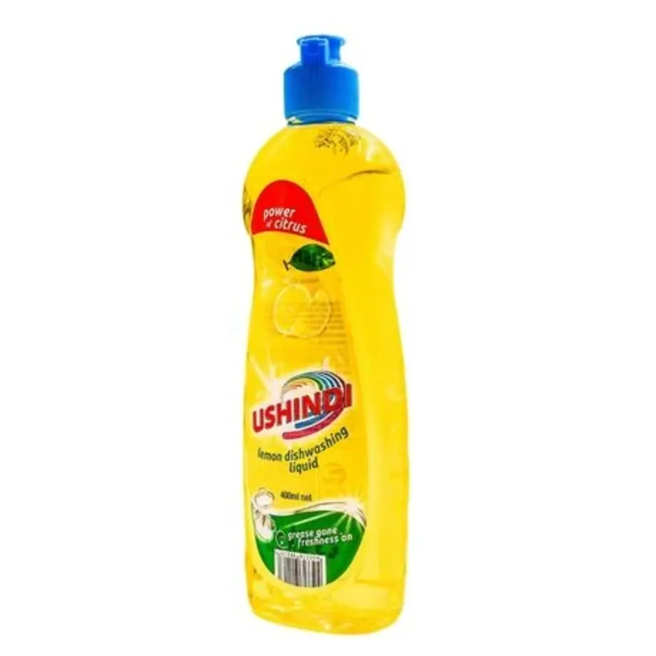 Ushindi Lemon Dish Wash 400Ml Liquid