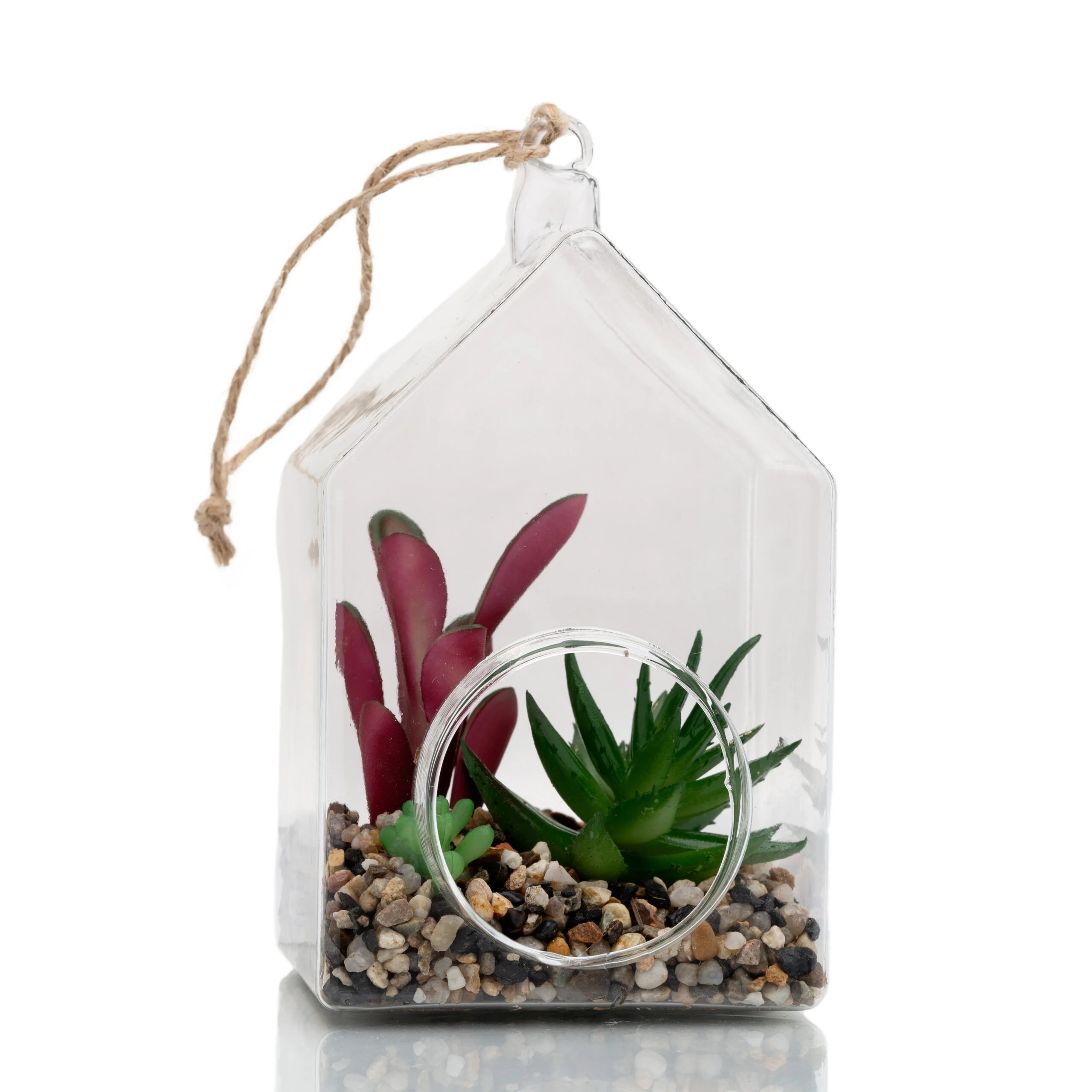 Hanging Glass Terrarium – H02FL397