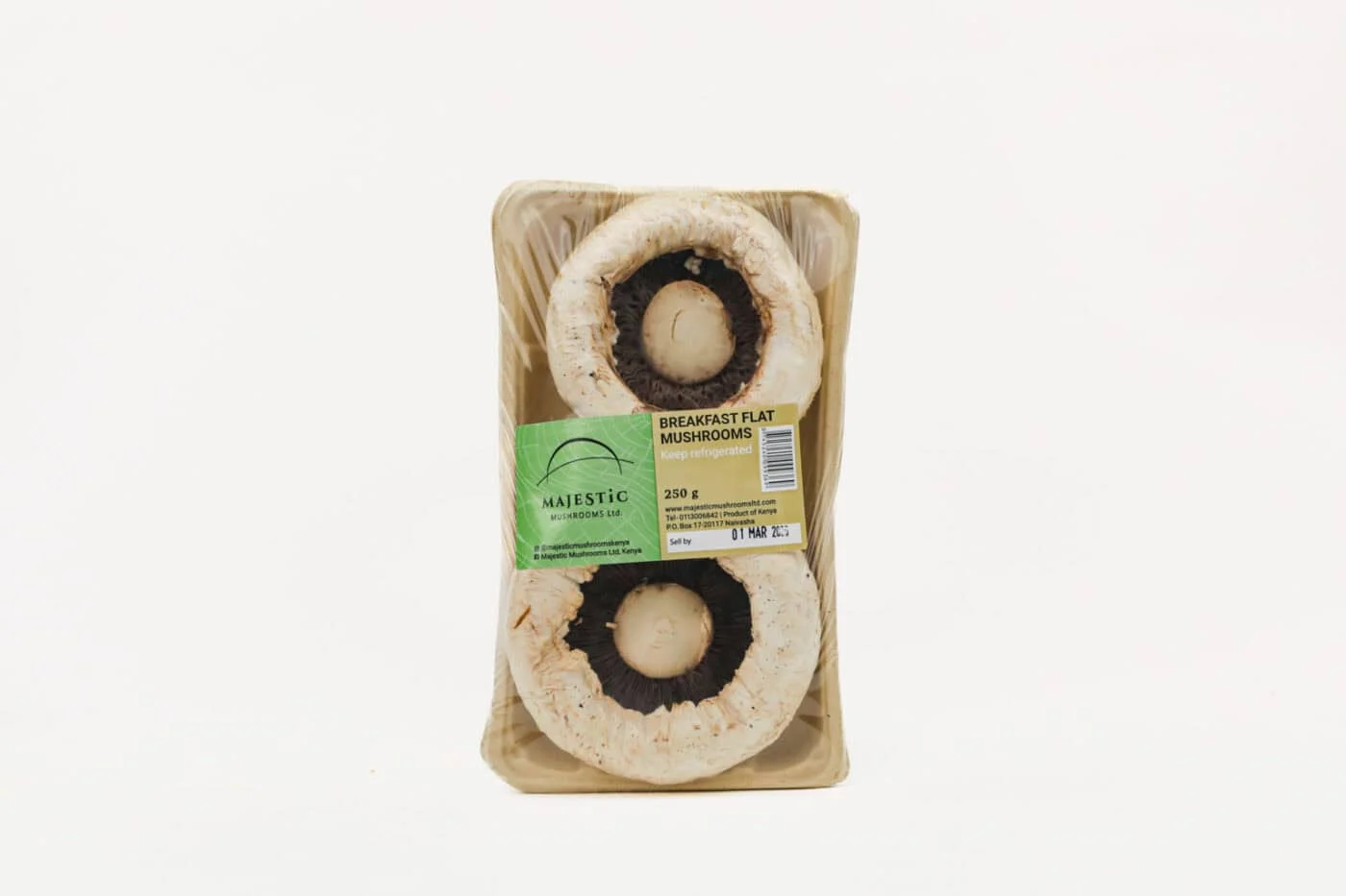 Evergreen Fresh Breakfast Flat Mushroom – 250g