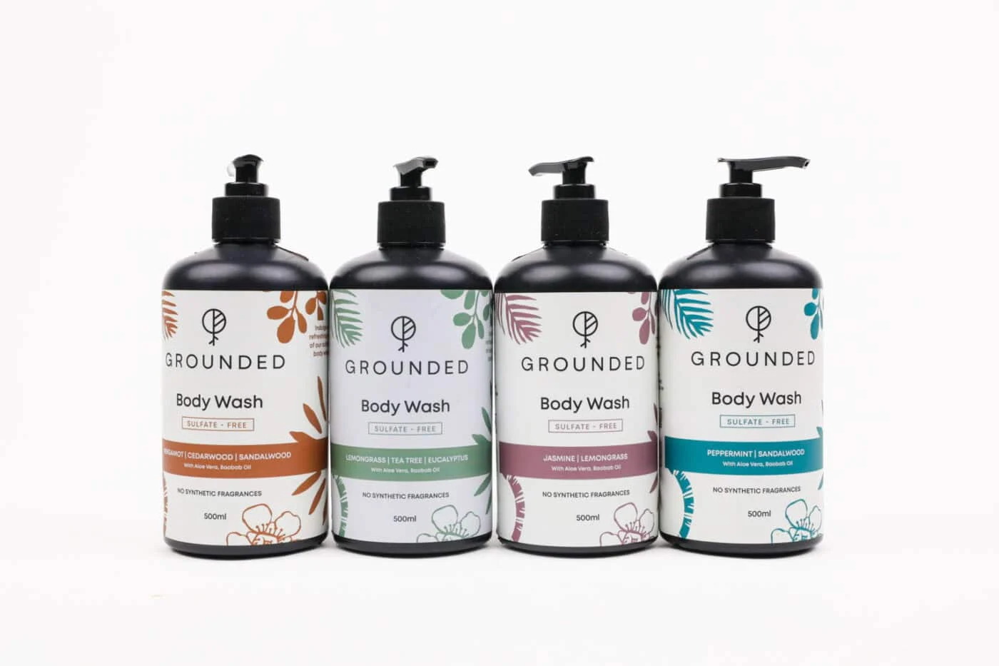 Grounded Body Wash Sulfate-Free Gel