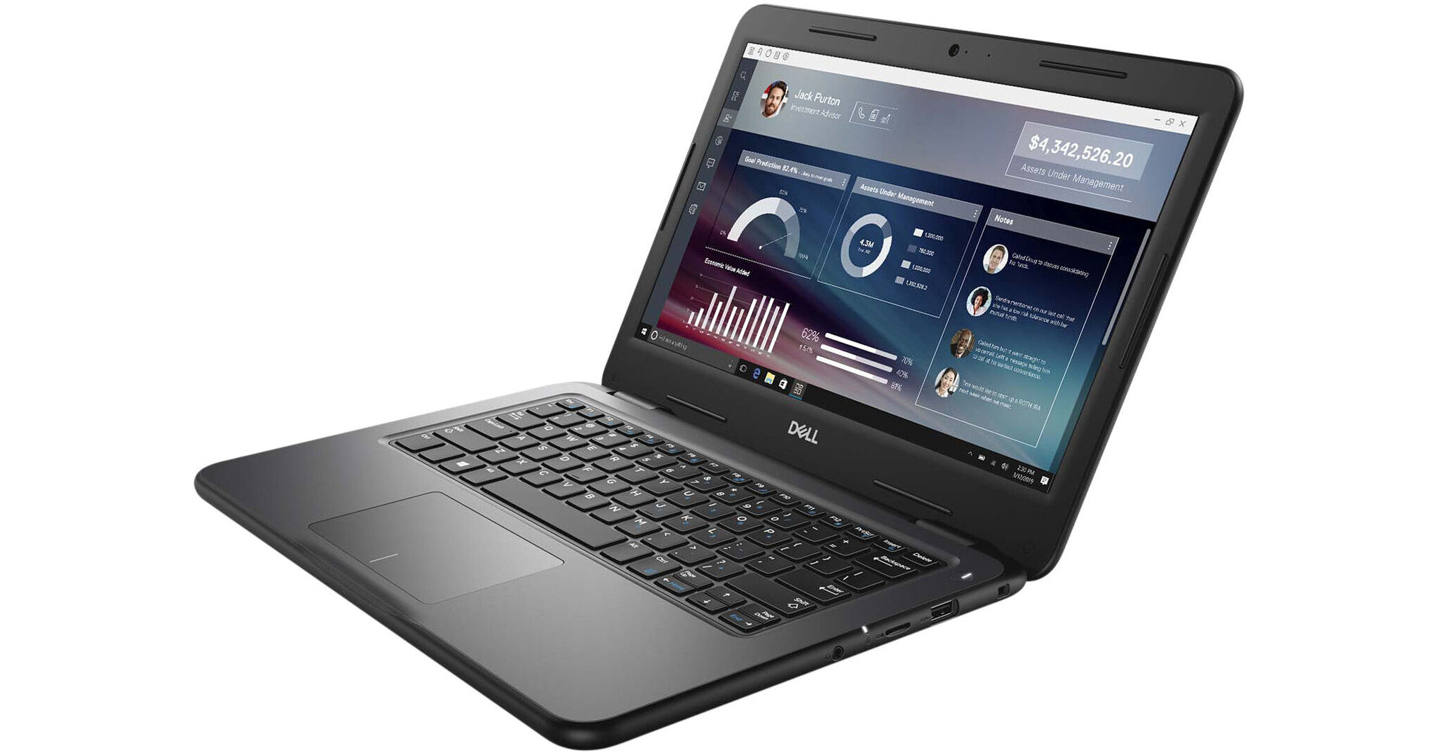(FREE MOUSE)Refurbished Dell Latitude 3310 I3 8th Generation 8GB Ram 128GB ssd 13.3 Inch Touch Screen Size Ultra Slim Laptop With Windows 11 and Office 2021 activated