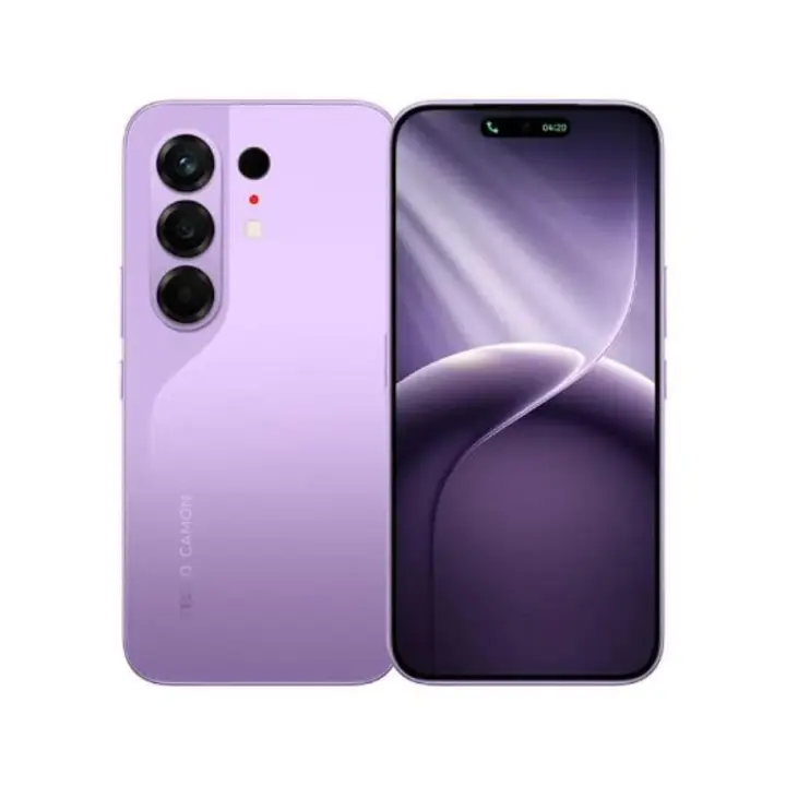 TECNO CAMON 50 256GB STORAGE 8GB RAM 6150MAH BATTERY 45W TYPE-C FAST CHARGE 6.78-INCH DISPLAY 50MP ULTRACLEAR CAMERA/ ANDROID 16 DUAL SIMCARD SMART PHONES