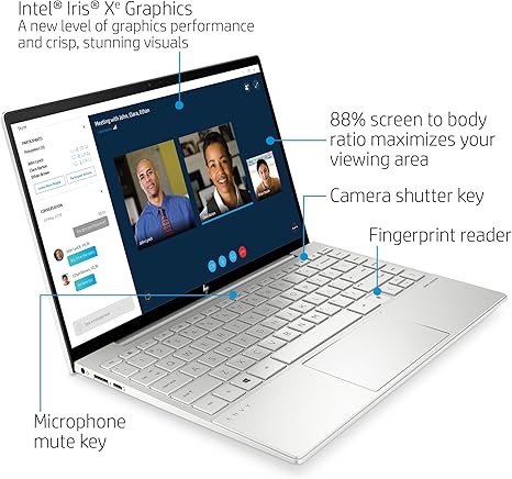 HP Envy 13 Laptop PC | Core i5 11th Gen | 8GB RAM | 256GB SSD | 13.3″ FHD Display - Techsavvy Solutions