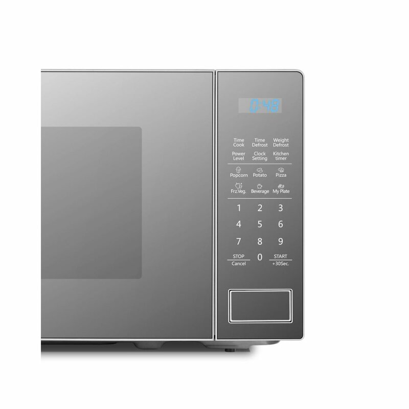 Hisense 20 Litres Digital Microwave H20MOMS11, Solo, Silver Color,push Botton,