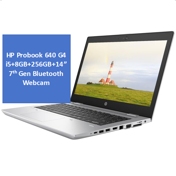 EX-UK Refurbished HP Probook 640 G3 i5+16GB+512GB+14" 7th Gen Laptop Windows 11 Student Professional Laptop 6 Months Warranty 512GB SSD Storage 16GB RAM