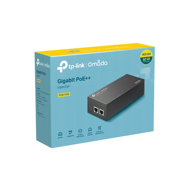 TP-Link TL-PoE170S Omada PoE++ Injector - Techsavvy Solutions