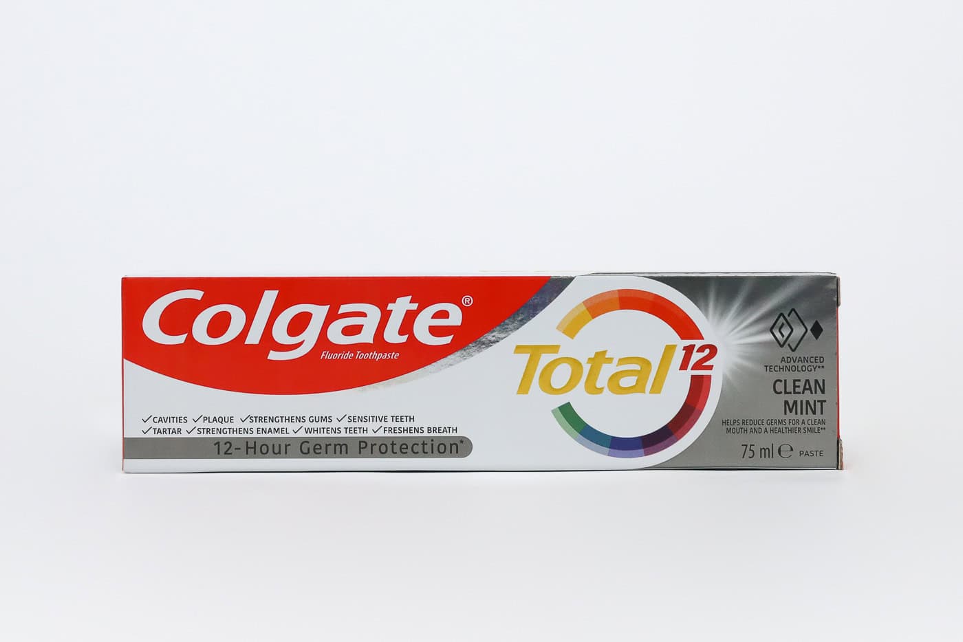 Colgate Total 12 Clean Mint Toothpaste – 75ml