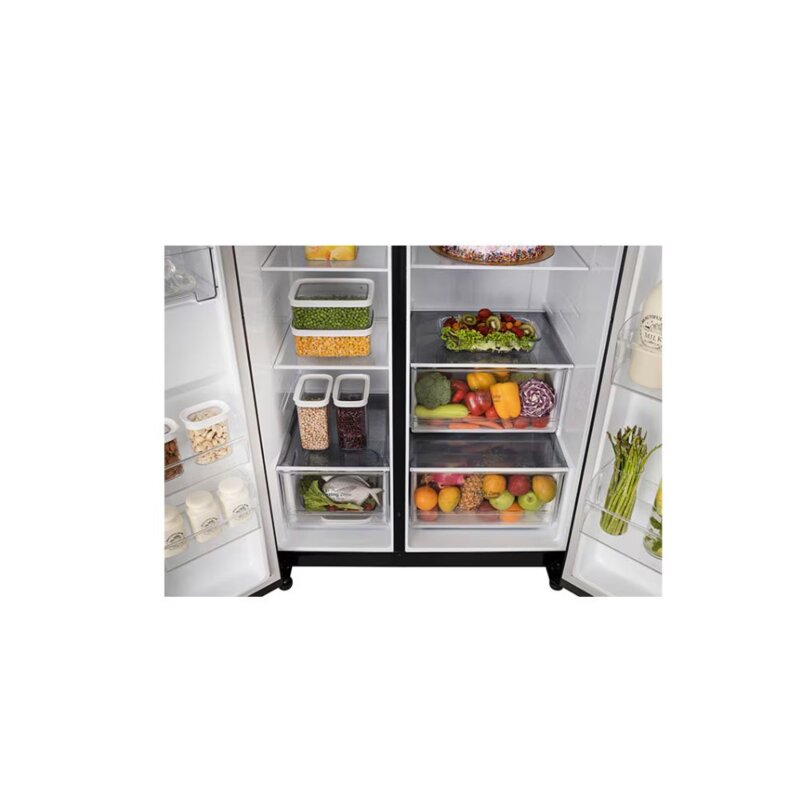 LG 664L Side-by-Side Refrigerator GC-B257KQJW -No Frost