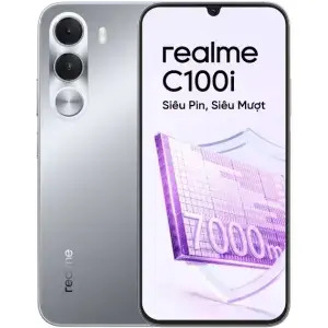 New Arrival Realme C100i Smartphone 128GB ROM+4GB 64GB 4GB 7000mAh Battery 6.8 Inches Screen Dual Sim IP64 Dust & Water resistance Android 16 12 Months warranty Smart Phones
