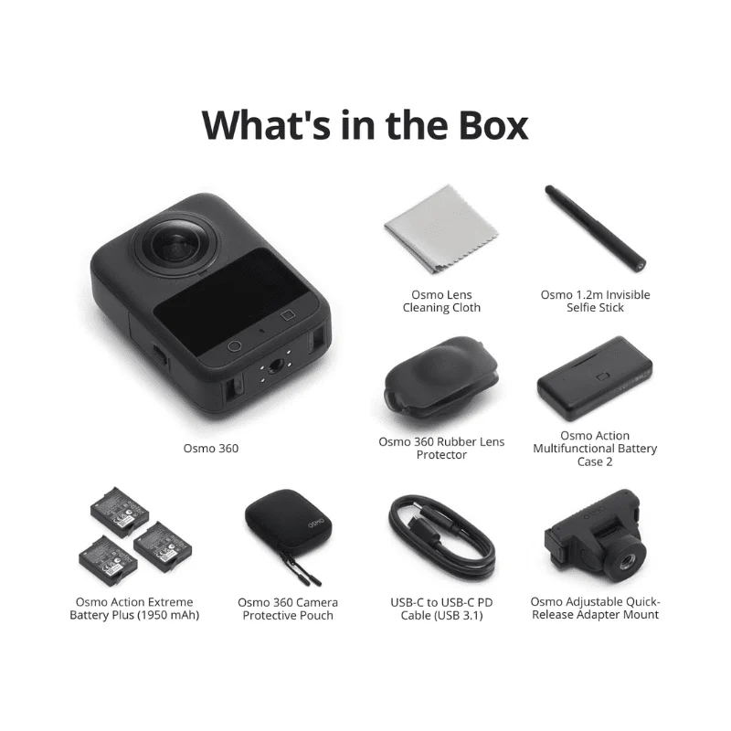 DJI Osmo 360 Adventure Combo - Phones Store Kenya