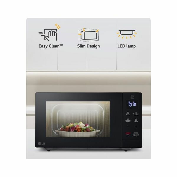 LG NeoChef 30L Microwave Oven - Black Finish Model MS3032JAS