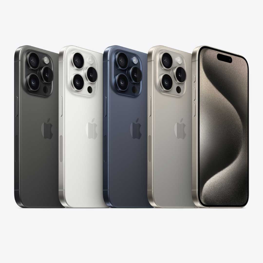 Apple iPhone 15 Pro | A17 Pro Chip | 8GB RAM | 128GB Storage | 6.1-inch Super Retina XDR OLED Display | Triple 48MP Camera System | 5G | iOS | Natural Titanium | Price in Kenya - Techsavvy Solutions