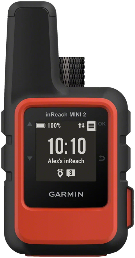 Garmin InReach Mini 2 Satellite Communicator (Flame Red) - Dukatech