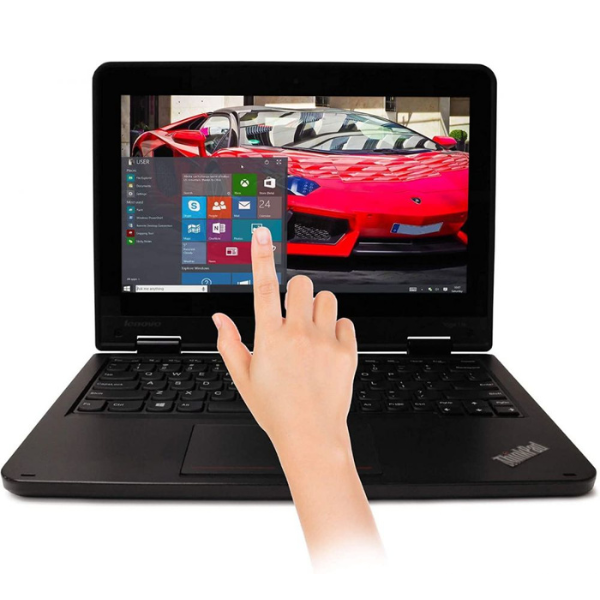 Refurbished Lenovo ThinkPad Yoga 11e X360 2-in-1 laptop Intel core i5  6th gen  1.3GHz 8GB RAM 128GB SSD 13.3 inch Full HD Touch Screen Display Ultra-Light Windows 10 Pro HDMI USB Ethernet ports
