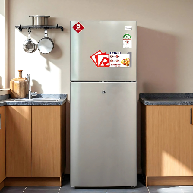 Ramtons D/Door Nf Fridge Rf/329 189L Silver