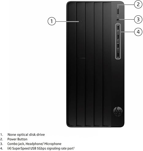 HP Pro Tower 290 G9 Desktop PC | Core i5 14th Gen | 8GB RAM | 512GB SSD - Techsavvy Solutions