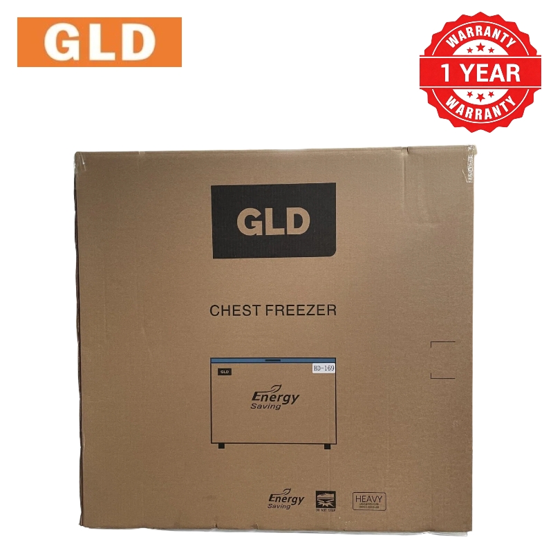 GLD 169L Smart Chest Freezer | Built-In Voltage & Power Protection | Touch Temperature Control | No Extra Fridge Guard Needed | Fast Cooling & Energy Saving