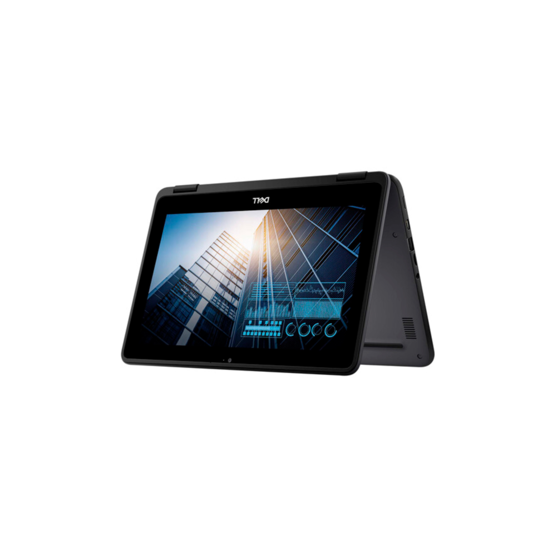 Refurbished Laptops DELL Chromebook 3100 X360 11.6-Inch HD Touchscreen Chromebook, Intel® Celeron® Processor, 4GB RAM, 32GB eMMC Storage, ChromeOS, Rugged Education & Everyday Laptop