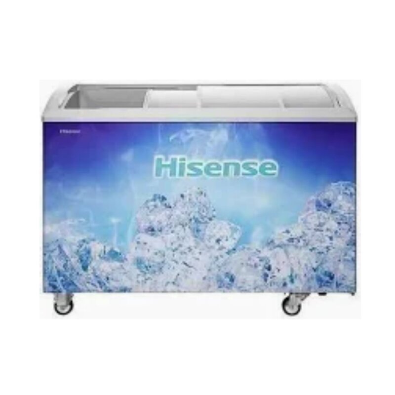 Hisense SD-301 301L Ice Cream Display Freezer Glass Top