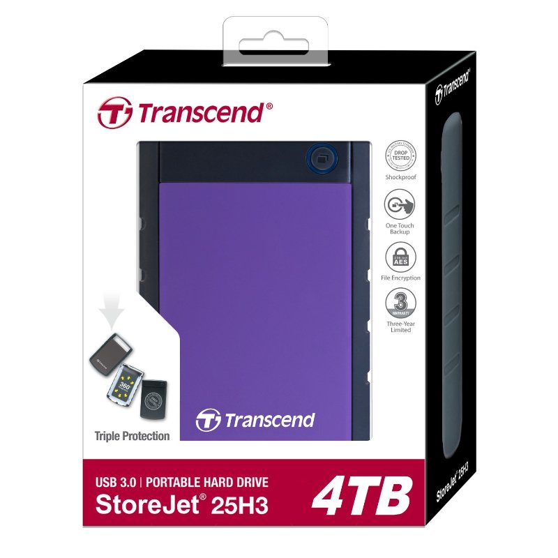 Transcend 4TB External Hard Drive - Techsavvy Solutions