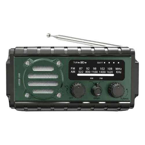 Green Lion G-Radio with Power Bank & Flashlight